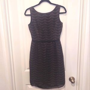 Armani Collezoni size 2 black silk dress